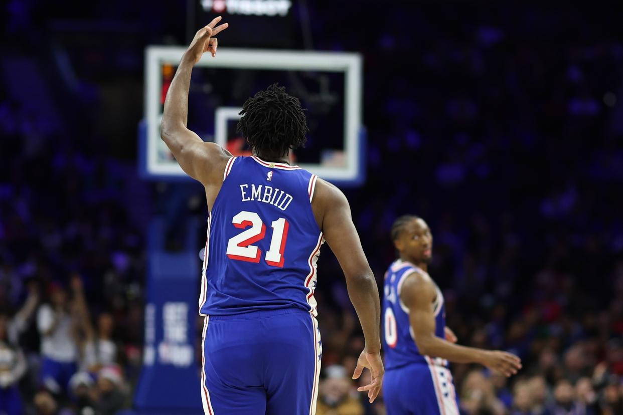 杜兰特36+7+8失误，恩比德32+15+10创纪录，马克西36+10+4断