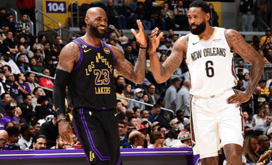 3连胜！湖人四杀鹈鹕，詹姆斯历史第一，东契奇7失误，里夫斯低迷